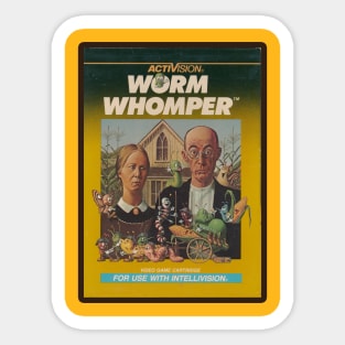 Worm Whomper Sticker